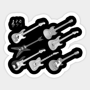 Guitars Sticker